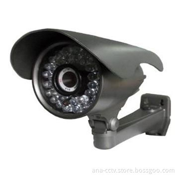 Weather-proof CCD Camera with 1/3-inch Sony Effio-E, 650TVL Resolution and 40 to 50m IR Distance